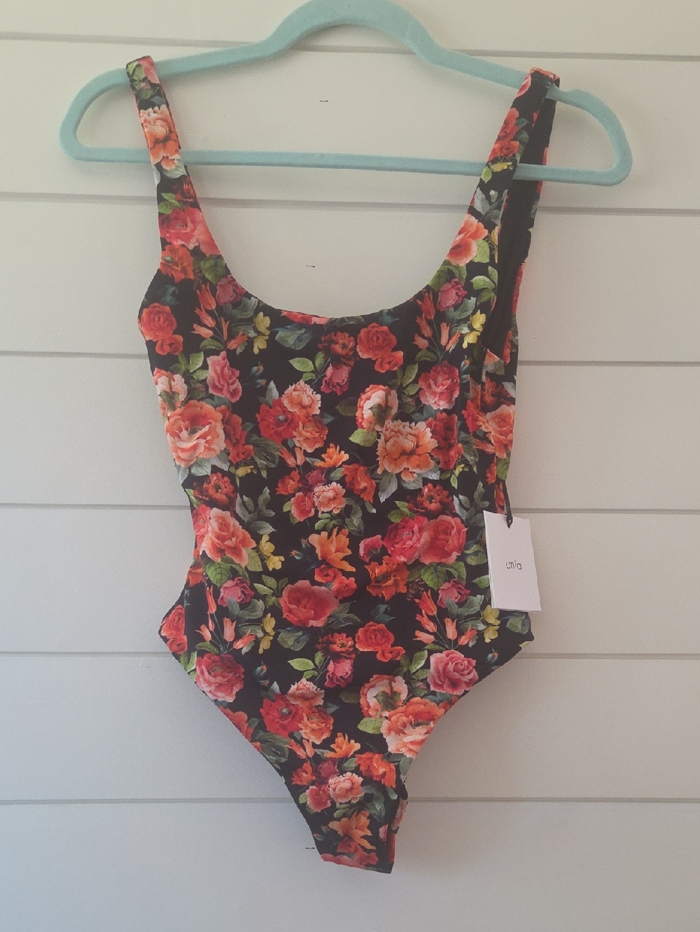 Onia Rachel One Piece SIZE S Floral NWT